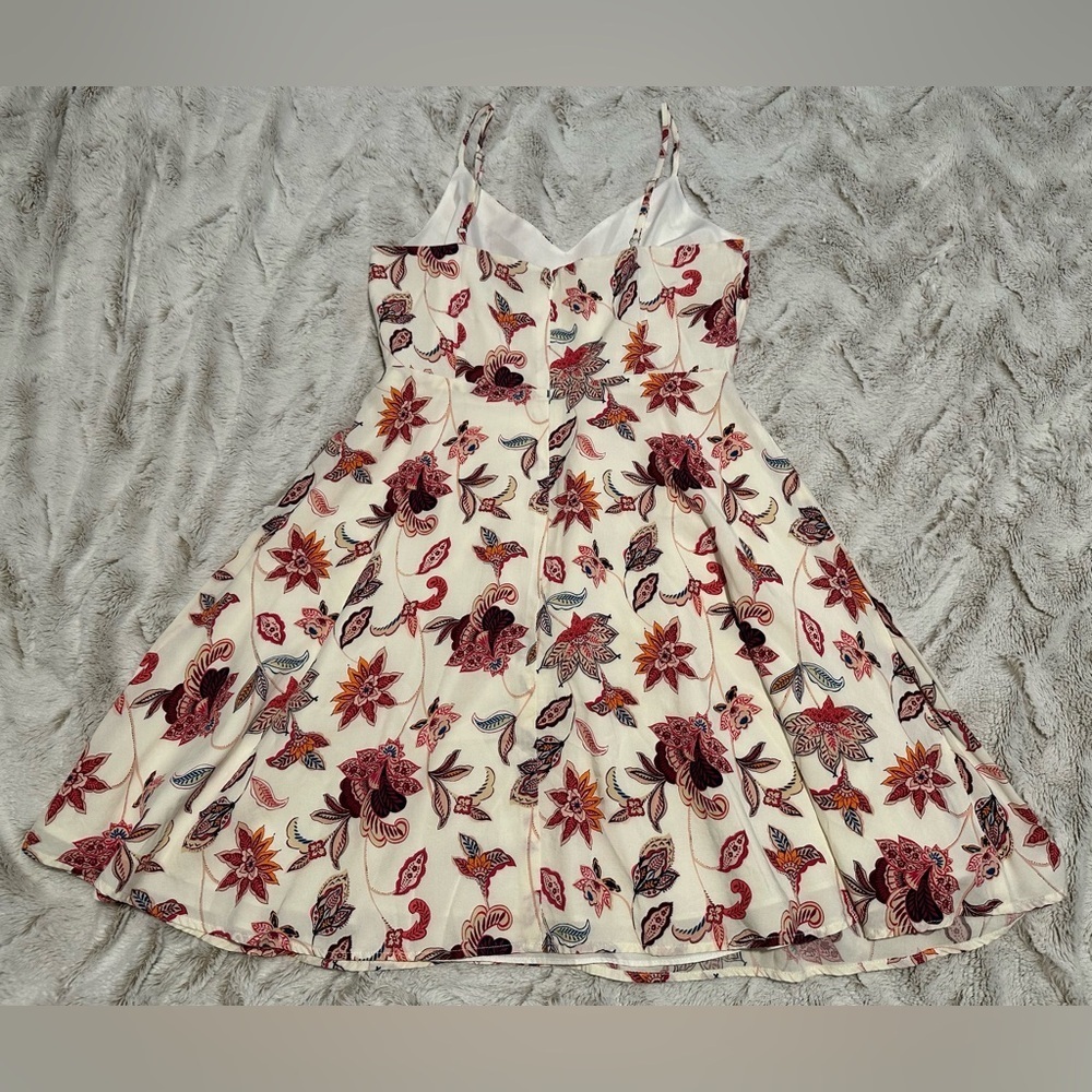 LOFT Floral Dress Sundress Size 2P Petite - Picture 9 of 11